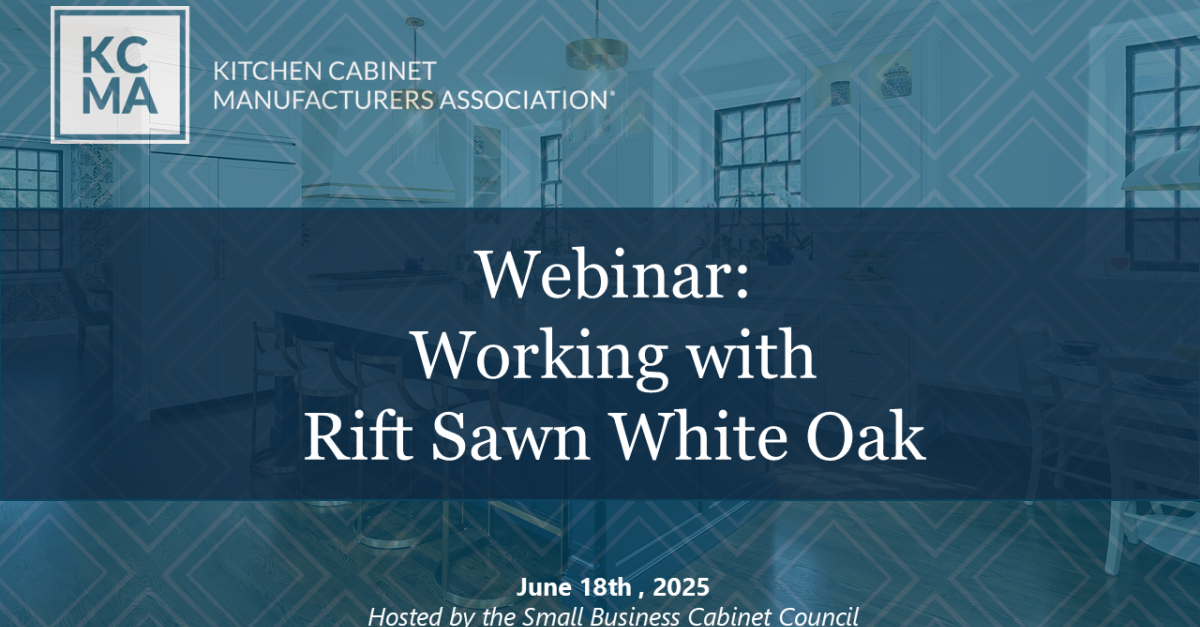 Working with Rift Sawn White Oak | KCMA